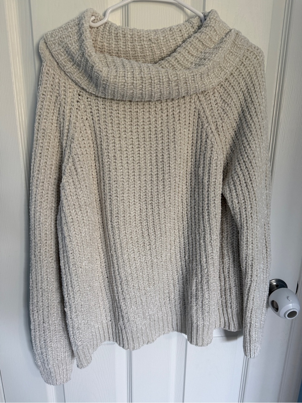 Favlux Boutique Chenille Cowl Neck Chunky Sweater